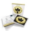 2023 $5 Gold & Black Platinum 1oz Silver Maple Leaf Coin - Overview
