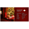 2023 $5 Christmas Bakery 1oz Silver Maple Leaf Coin - Back of CoA