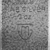 2024 Goddesses Sigyn Numbered 2oz Cast Silver Bar - Back View