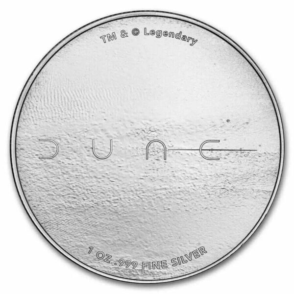 Dune House Imperium 1oz Silver BU Round - Image 2