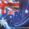 2018 $2 Australian Waving Flag 1oz Silver Prooflike Coin Overview