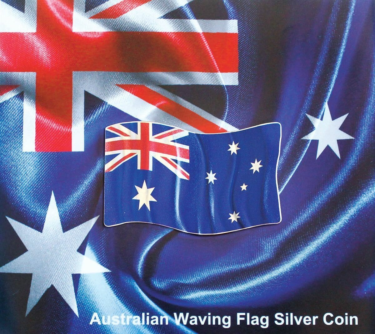 2018 $2 Australian Waving Flag 1oz Silver Prooflike Coin Overview
