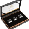 2019 25c Kookaburra Patterns 1919-1921 Fine Silver Proof Coin Set - Cased View