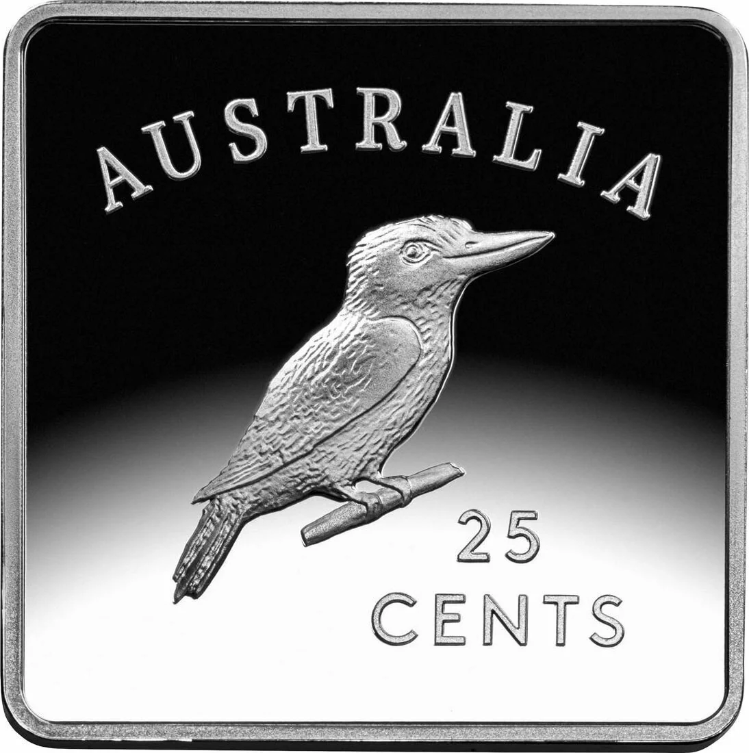 2019 25c Kookaburra Patterns 1919-1921 Fine Silver Proof Coin Set - Obverse View 1
