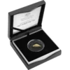 2019 $5 Night Parrot - Echoes Of Australian Fauna Black Silver Proof Coin - Cased View