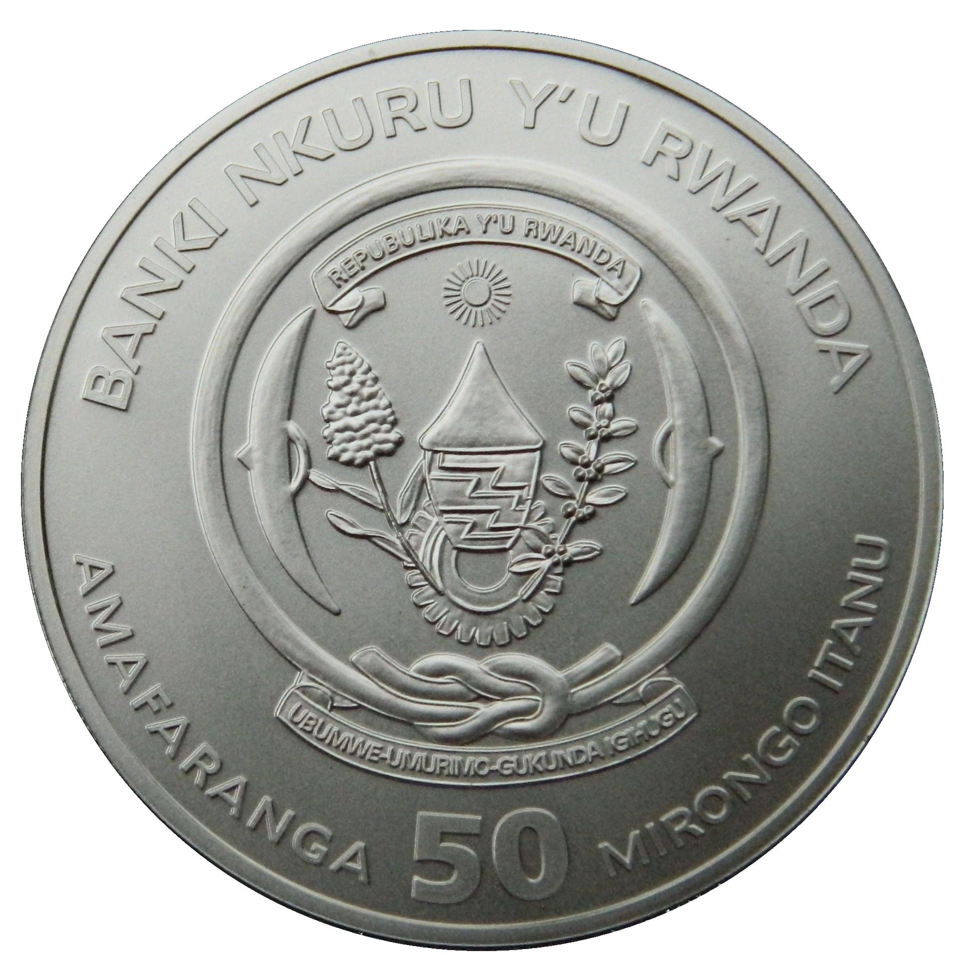 2020 Galago African Ounce 1oz Silver BU Coin Obverse View