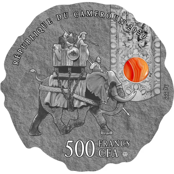 2020 Hannibal Barca - The Greatest Leader Silver Coin Obverse View