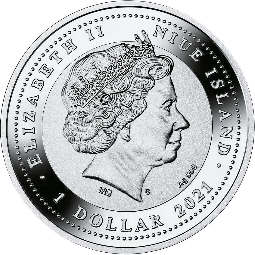 2021 Aureus Taurus Silver Proof Coin Obverse View