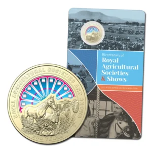 2022 $1 Bicentenary of the Royal Agricultural Society UNC Carded Coin