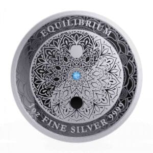 2023 $2 Equilibrium 1oz Silver Proof Coin
