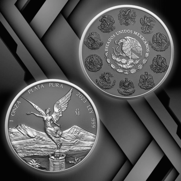 2023 Libertad Silver Ring Edition 1oz Silver Coin - Image 4