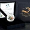 2023 Red Lionfish - Marine Life 1oz Silver Coloured Proof Coin - Boxed