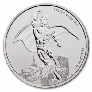 2023 $5 Superman - DC Comics 1oz Silver BU Coin