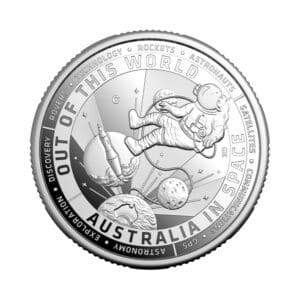 2024 $1 Out of this World - Australia In Space Silver ‘C’ Mintmark Proof Coin