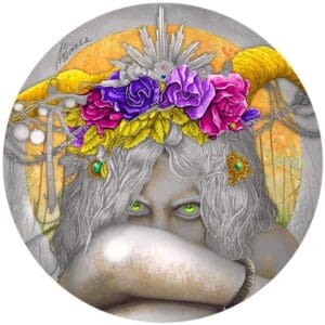 2024 $2 Fauna - Dark Beauties Silver Coin