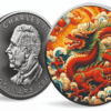 2024 $5 Dragon Of Eternal Love 1oz Silver Maple Leaf Coin - Image 2
