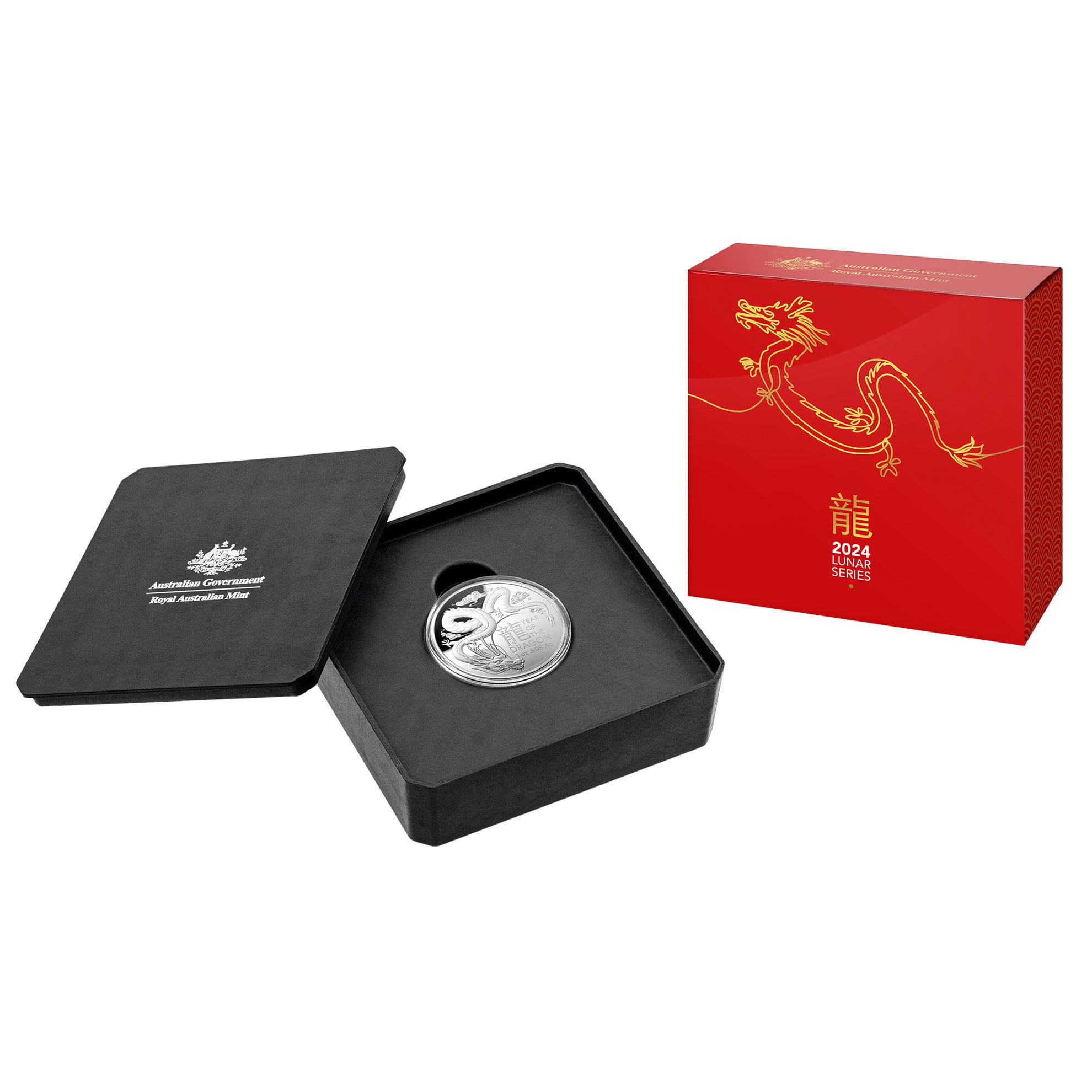 2024 $5 Lunar Series Year Of The Dragon 1oz Proof Coin Overview