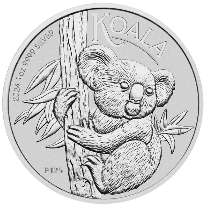 2024 Australian Koala 1oz Silver Coin Reverse View