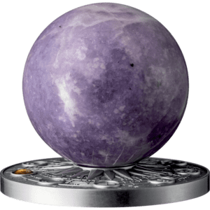 2024 Mercury Solar System 2oz Silver Spherical Coin