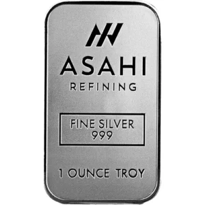 Asahi Refining 1oz Silver Bar