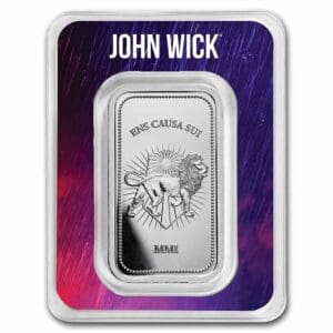 John Wick 1oz Silver Continental Bullion Bar (TEP)