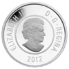 2012 $5 Full Pink Moon Sterling Silver and Niobium Coin - Reverse View