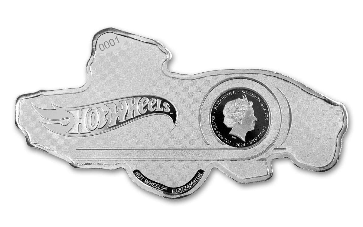 2024 $2 Rodger Dodger 1oz Silver Proof-Like Coin - Obverse View