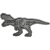 2021 $5 Jurassic World T-Rex Shaped 2oz Silver Antiqued Coin - Image 4