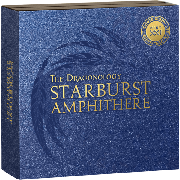 2023 The Dragonology - Starburst Amphithere 2oz Silver High Relief Coin - Image 8