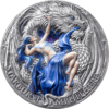 2023 The Dragonology - Starburst Amphithere 2oz Silver High Relief Coin