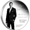 2024 $1 James Bond Legacy 1oz Silver Proof Coloured Coin - Reverse View