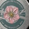 2024 Amazon Femina Bellator 2oz Silver Coloured Antiqued Coin - Closeup Obverse View