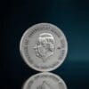 2024 ₵5 Kraken - Life Quotes 1oz Silver Antiqued Coin - Blown Out Obverse View