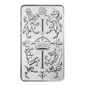 The Royal Celebration 10oz Silver Bullion Minted Bar