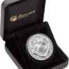 2015 $1 Australian Mother Of Pearl Shell 1oz Silver Proof Coin - Cased View