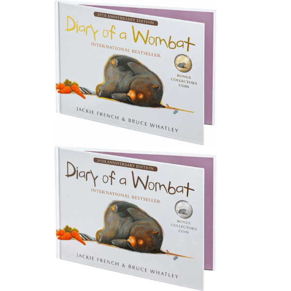 2022 20th Anniversary Diary of a Wombat Book Twin Set - Overview