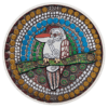 2024 $2 Kookaburra Kaa Kaa 2oz Silver Antiqued Coloured Coin - Reverse View