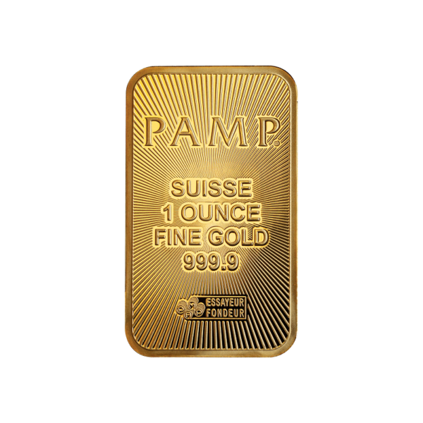 PAMP Suisse 1oz Gold bar