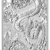 2024 Perth Mint Silver Dragon 1oz Silver Rectangular Coin - Image 2