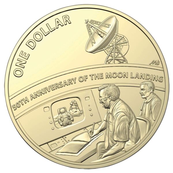 2019 50th Anniversary of The Moon Landing 6-Coin Uncirculated Set - Image 4