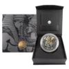 2023 Amenhotep & Nefertiti - Ultra High Relief 2oz Gilded Silver Coin - Image 5