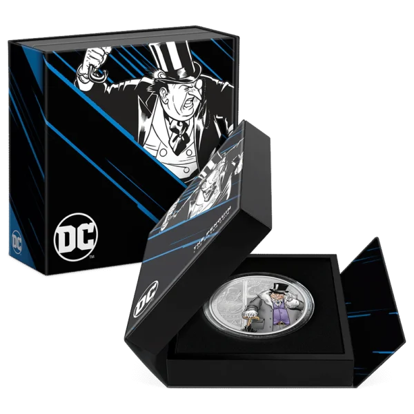 2023 $5 The Penguin – DC Comics Villains 1oz Silver Proof Coin