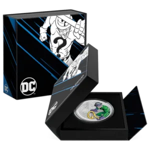 2023 $2 The Riddler – DC Comics Villains 1oz Silver Proof Coin