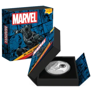 2023 $2 Marvel Black Panther 1oz Silver Coin