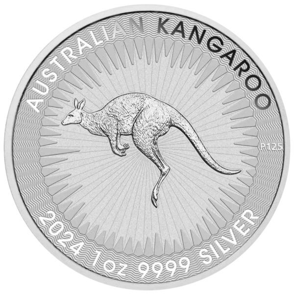 2024 Kangaroo 1oz .9999 Silver Perth Mint Round