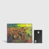 2024 The Red Vineyard 1888 by Van Gogh 2.5oz Silver 750g Zinc 120g Copper Coin - Image 7