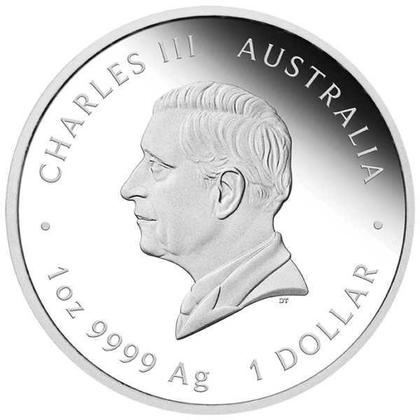 2025 $1 Year Of The Snake - Australian Lunar Series II 1oz Silver Proof Coin - Image 4