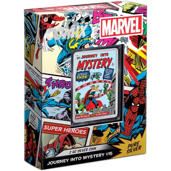 2023 $5 Journey Into Mystery #83 - Marvel Comix 2oz Silver Coin