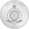 2023 $10 Princess Leia Organa 3oz Silver Proof Coloured Coin - Image 3