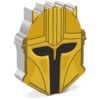 2023 $2 The Mandalorian Helmets - The Armorer 1oz Silver Coin - Image 3
